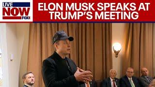 ELON MUSK: 'There are dead people working in government.' Speaks at Trump Cabinet Meeting on DOGE