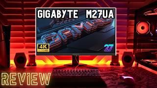 Gigabyte M27UA (Advanced) 27-inch 4K Gaming Monitor Review : Under $450 