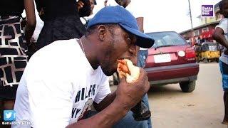 How To Eat Nigeria's Special Burger!