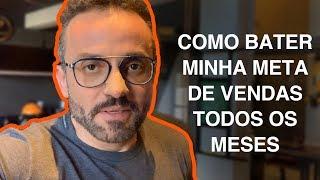 Como bater minha meta de vendas todos os meses | Guilherme Machado