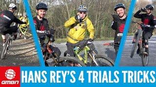 Top 4 Advanced Trials Tricks With Hans Rey