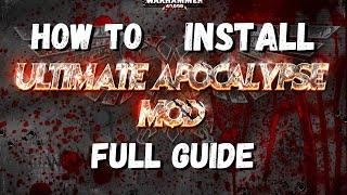 How to Install Dawn of War Ultimate Apocalypse Mod (2024) (Full Guide)