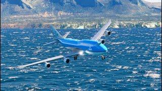 The Most Dangerous Airplane Landing and Takeoff in the world eps 442