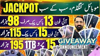 Mobile Kingdom Jackpot iPhones | iPhone 14ProMax, iphone 13, iphone 15, 15pro Natural, 16pro