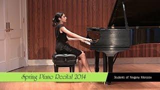 Julia Woodward: Debussy Prelude | Piano teacher Yevgeny Morozov (East / West Windsor NJ)