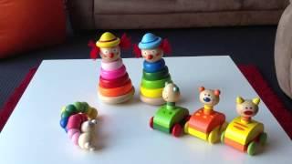 Toy Showcase 3: Teething Worms, Stacking Clowns, Squeaky Cars