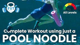 Transform Your Fitness: Aqua Fitness Complete Pool Noodle Workout for All Levels!