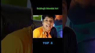 Top 7 Indian Artists - Indian Artists #shorts #ytshorts @subhojitMondalArt  @SanjuArts7