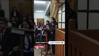 Moot Court Practice LLB Student  | Law Student Motivation Video  #law #llb #lawyer #shorts #viral