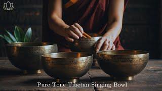  乾淨無廣告  60分鐘純西藏缽音～深度冥想 . 紓壓放鬆 Pure Tone Tibetan bowls Deep Meditation