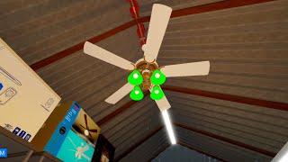 THE CEILING FANS BARN: Celeiro de VENTILADORES DE TETO | Fan Video 