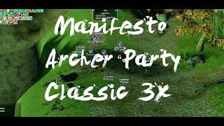 Lineage 2 - Classic 3x Manifesto CP Archer Party