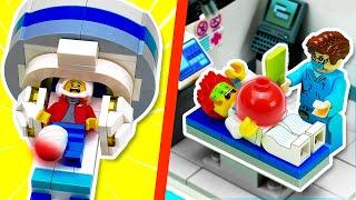 I Building HOSPITAL In Lego: Minifigures Go To Checkup | FUNZ Bricks