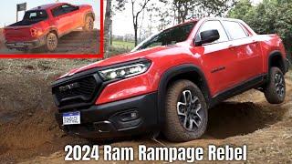 NEW 2024 Ram Rampage Rebel Off Road Test Drive Small Truck Rivaling Ford Maverick