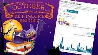 October 2024 KDP Income Report