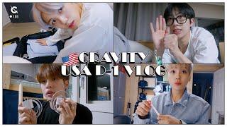 [C-LOG] 크래비티 미국 D-1 브이로그 (CRAVITY USA D-1 Vlog) l CRAVITY (크래비티)