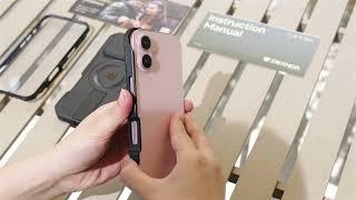 Dexnor Military Grade Durable Case for iPhone 16 Series Installation Video