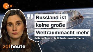 Russische Anti-Satelliten-Waffen: Nächster Krieg im Weltraum? | ZDFheute Live