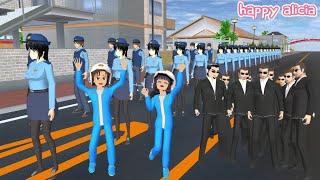 Yuta Sekolah Yakuza VS Mio Sekolah Polisi Siapakah Yang Menang?‍️ Part 3 | Sakura | Happy Alicia
