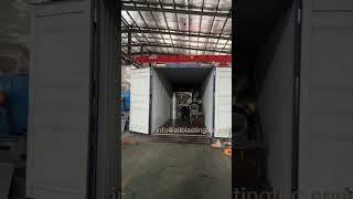 Sandblasting machine, blast pot shipping to Malaysia