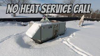 No Heat Service Call