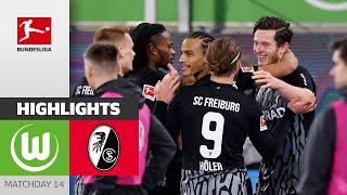 VfL Wolfsburg - SC Freiburg 0-1 | Highlights | Matchday 14 – Bundesliga 2023/24