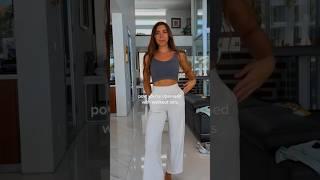 activewear set - try on haul #matchingset #workoutclothes #yoga #outfit #gymclothes #shorts