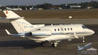 [SBFZ/ FOR] Decolagem RWY13 Beechcraft Hawker 850XP PP-CNS 27/09/2015