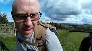Pendle hill from Barley car park wild walk, plus a Birthday Surprise.