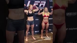 Kelsey Arnesen vs. Talita Alencar - Face-Off - (LFA 156) - /r/WMMA