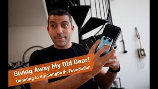 Giving Away My Old Gear (to the Songbirds Foundation) | Shamurai