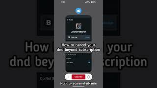 How to cancel your dnd beyond subscription