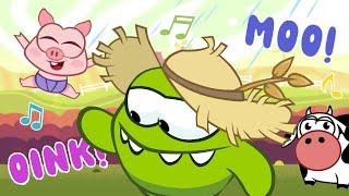 Old MacDonald: Sing Along with Om Nom! | Om Nom | Educational Songs | Moonbug Kids - Fun Zone