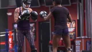 The Ultimate Fighter: Bec Rawlings Practice Highlights