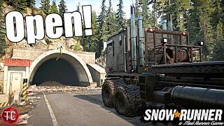 SnowRunner SEASON 9! Opening NEW TUNNEL Goes WRONG!? NEW DLC GAMEPLAY!