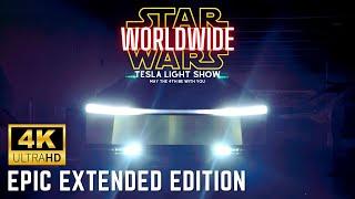 WORLDWIDE STAR WARS TESLA LIGHT SHOW 2024