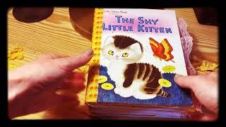 Shy Little Kitten LGB Junk Journal - Flip Through