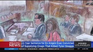 Former Angels employee Eric Kay sentenced to 22 years in federal prison for Tyler Skaggs' death