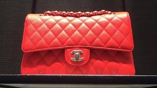 New Red Medium Chanel Classic Flap unboxing | Chanel Cruise 2018/19