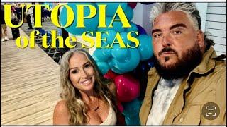 UTOPIA OF THE SEAS  BOARDING DAY INAUGURAL SAILING!!! ROOM TOUR 14218