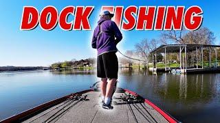 Fishing Docks For Spring Time Bass! (Old Hickory Lake)