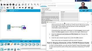 PT 3.5.5 - Investigate OSI and TCP/IP Reference Models in Action