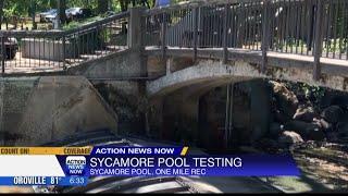 Sycamore Pool water testing