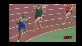 M40 Indoor 4x800m World Record Race (BU Last Chance Meet 3/2/2014)