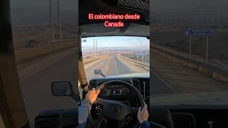 Trailero colombiano en Canada