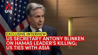 US Secretary of State Antony Blinken on Hamas chief's killing; US ties with Asia | Full interview