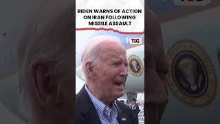 #watch | Biden Warns of Sanctions Against Iran Following Missile Assault on Israel