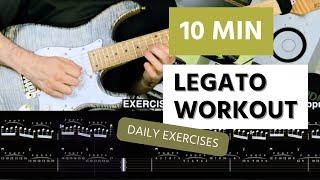 10 MIN LEGATO WORKOUT // exercises to get a clean technique - Rafael Trujillo