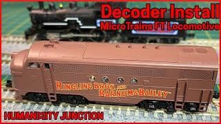 12 || DCC Decoder Install MicroTrains FT Locomotive N Scale