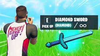 I Found the DIAMOND SWORD in Fortnite